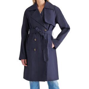 NWT Next Petite Navy Trench Coat US size 4 (UK 8)